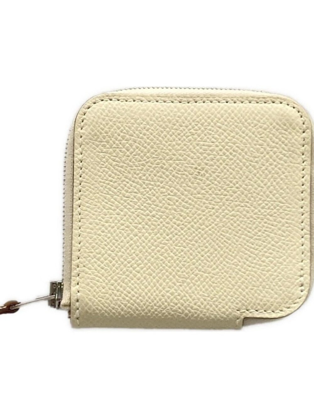 HERMES Azap Compact Mini Silkin Nata Veau Epsom U Coin Case